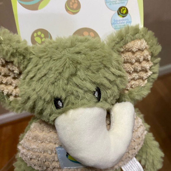 - Brand New Plush Toy Elephant With Squeaker And Clinker Tale 13” - Picture 7 of 7